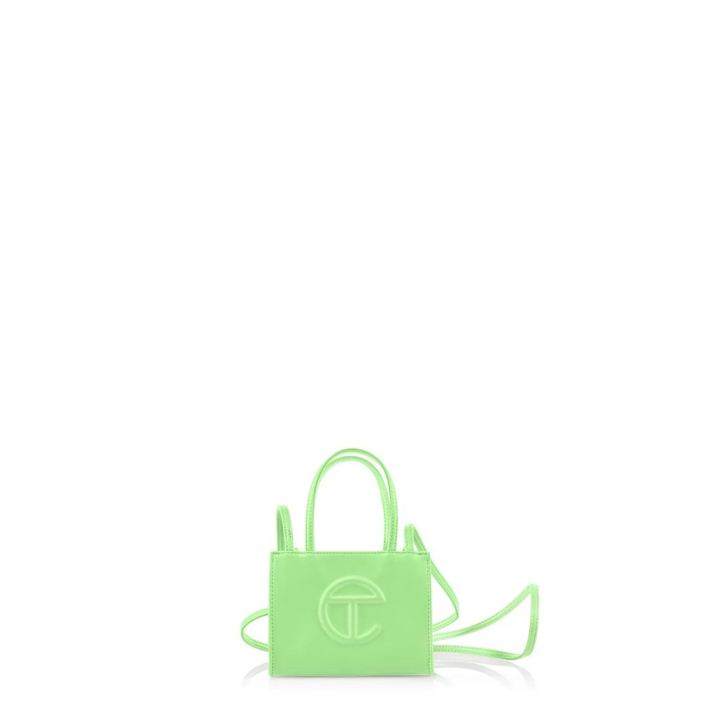 New Telfar Double mint mini shopping bag with dust bag and tags - Picture 2 of 2